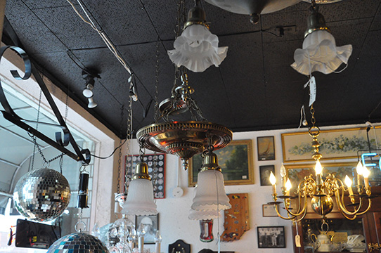 Historic chandeliers