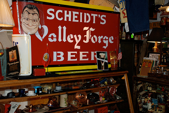Antique advertising signs
